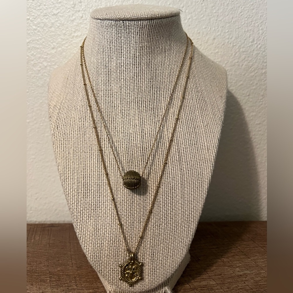 Noonday Collection Fair Trade Talisman, set of 2, necklaces